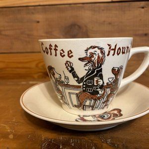 Coffee Hound Cup and Saucer